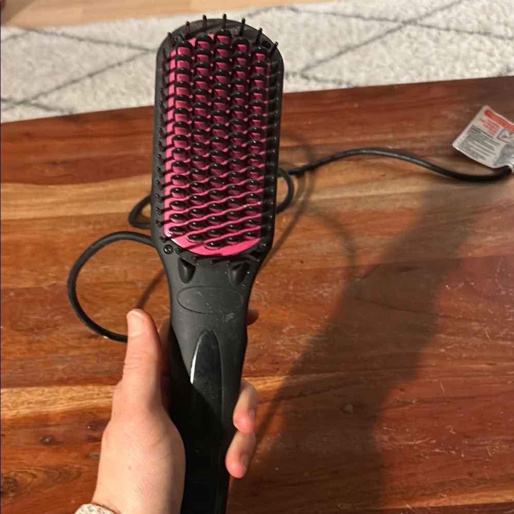MiroPure hair straightener brush.